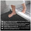 2 Piece Set Rectangle/U-shaped Bath Mat-125022090