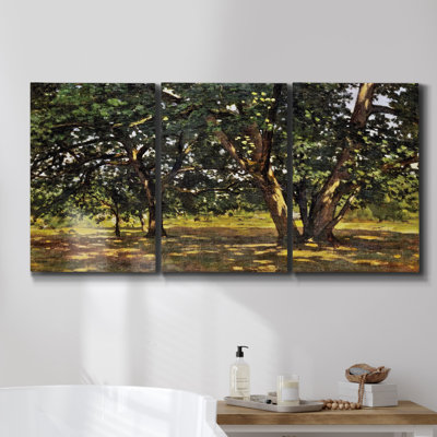 The Grass Is Always Greener, ensemble de 3 toiles encadrées sur toile