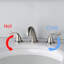 2-handle Bathroom Faucet with Drain Assembly-75096621