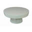 Table basse ovale en bois Premium