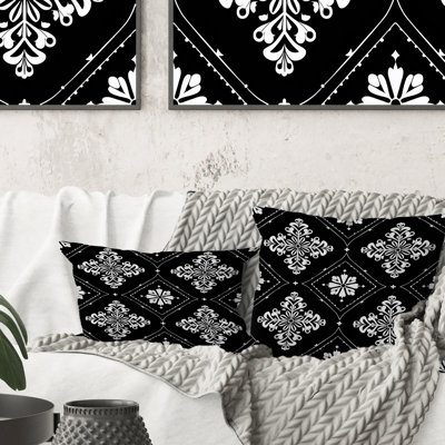 Coussin White White Diamond III - Traditional