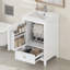 Meuble-lavabo de 20 po avec lavabo et porte à fermeture douce-1814567126