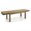 Merapi Solid Wood Top Dining Table