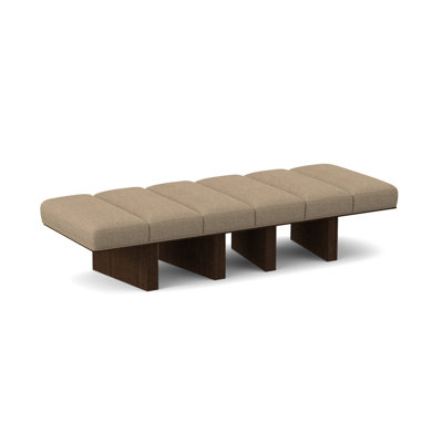 Banc rembourré Oblique