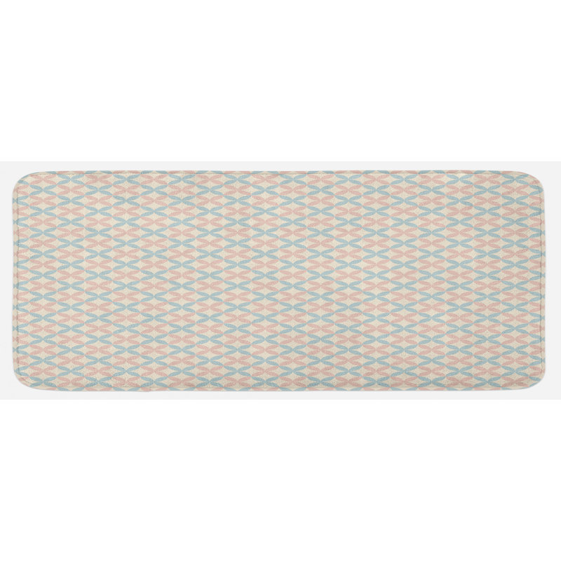 Tapis de cuisine shabby flore