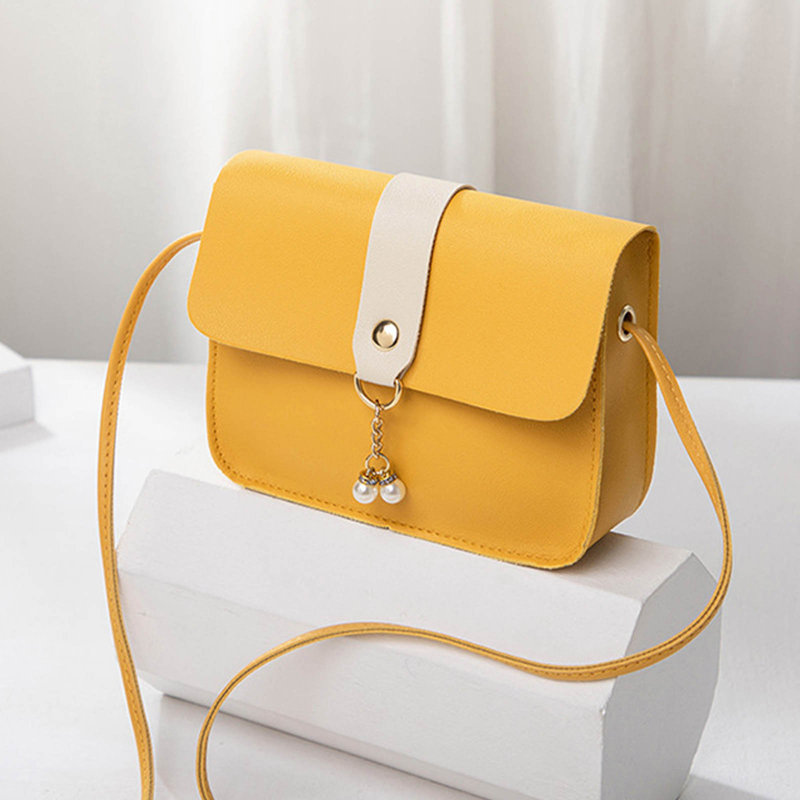 Sac à bandoulière pour femme, Yellow