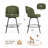 26" H Swivel Counter Stool with Metal Frame-646976536-647515490