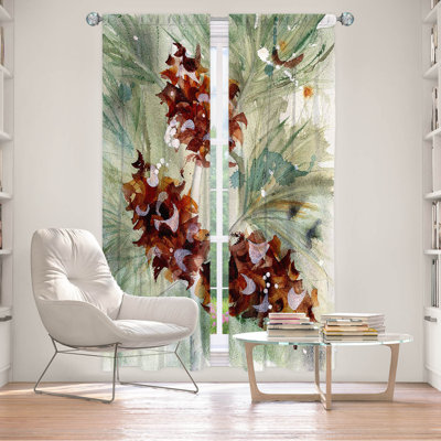 Desiya Room Darkening Curtains / Drapes Pair