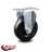Hard Rubber Caster with Rigid Top Plate