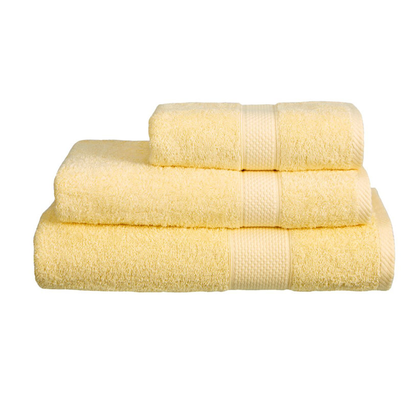 Arelious Multi-Size Bale, Lemon, BathSheet-2,BathTowel-2,HandTowel-2,Washcloth-2