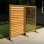 H 6,1 pi x l 3,1 pi (1 panneau) paravent autoportant ou à fixation en surface Enclo Solara, clôture d'intimité en bois, écran d'intimité pour balcon, panneau décoratif, améliorez votre patio extérieur, votre porche ou votre terrasse, EC18044