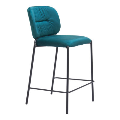 Plat Counter Stool Blue
