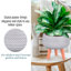 Plaited Style Bowl Planter with Feet-916595666-916595665