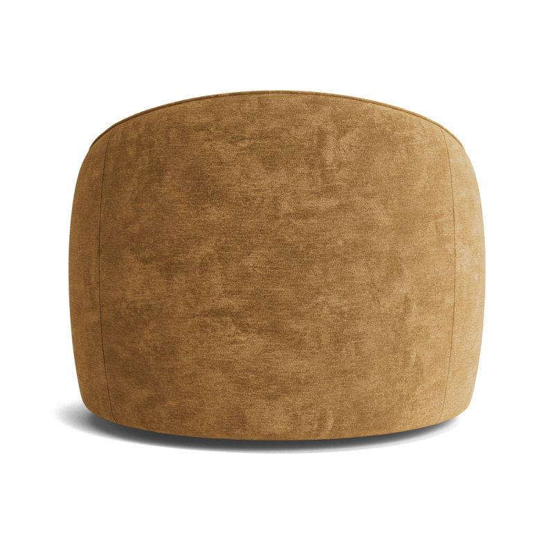 Giselle Full Swivel Chair, Vintage Chenille - Bronze