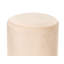 Amanat 35cm Wide Velvet Round Pouf Ottoman-1980443010