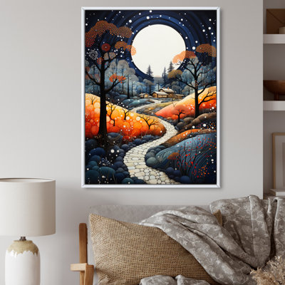 Motif campagnard pointillisme III