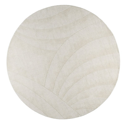 Volute Wool Abstract Area Rug