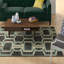Tapis chocolat / turquoise Felicia-484165373