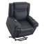 Fauteuil inclinable électrique avec massage chauffant Cheru-121436042