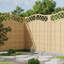 180cm H x 180cm W Wood Border Fencing