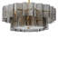 Chandelier Silvano Smoke Glass