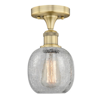Magreb Glass Semi Flush Mount