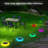 Low Voltage Solar Powered Integrated LED Pathway Light