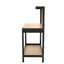 Table d'atelier robuste de 63 po avec tiroirs et banc de travail d'une capacité de 300 lb pour le garage en acier, imperméable, armoire à outils antirouille et capacité, garage en acier, bureau,