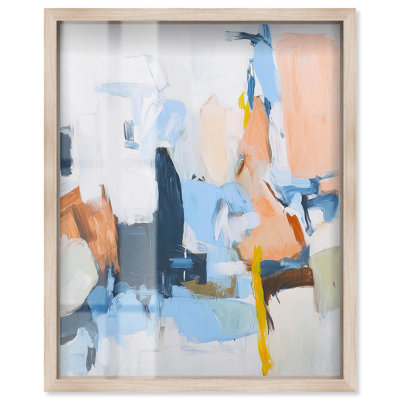 «Colors of the Coast I», reproduction de boîte-cadre par Art Remedy