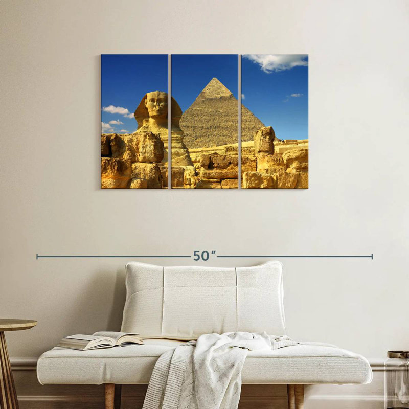 Adella Sphinx In Giza, 24" H x 38" W