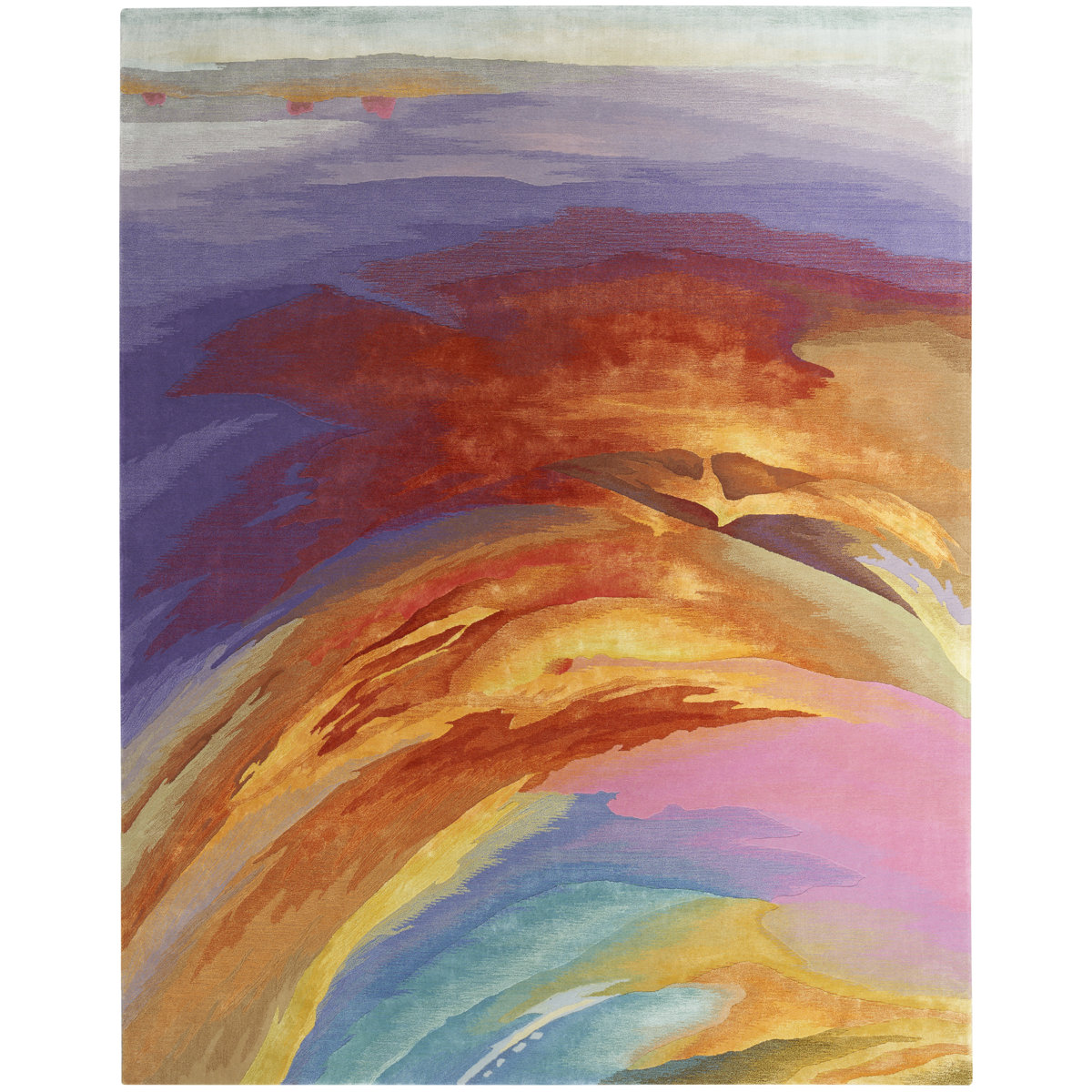 Nourison Prismatic Area Rug Multicolor - Iridescent home decor