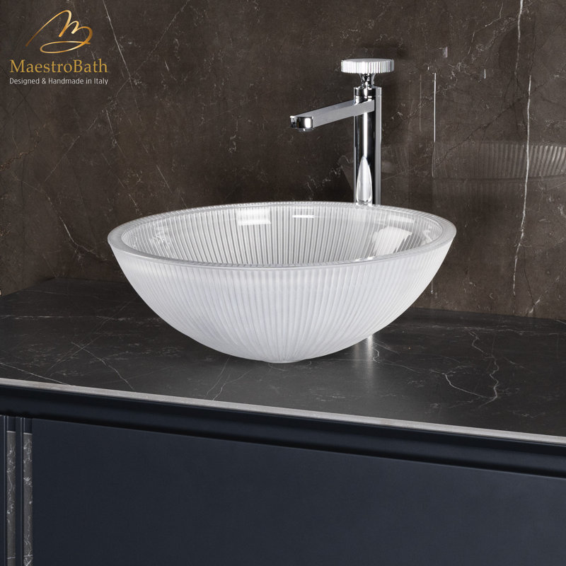 Lana 15.7'' L Bathroom Sink, White