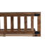 Grand lit en bois d'acacia Dusk, brun