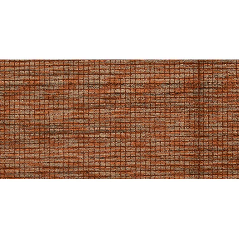 Tapis rouille / beige de haute qualité