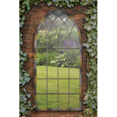 Charmine Metal Flat Wall Mirror