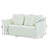 Daphne Upholstery Patio Sofa-1978887878