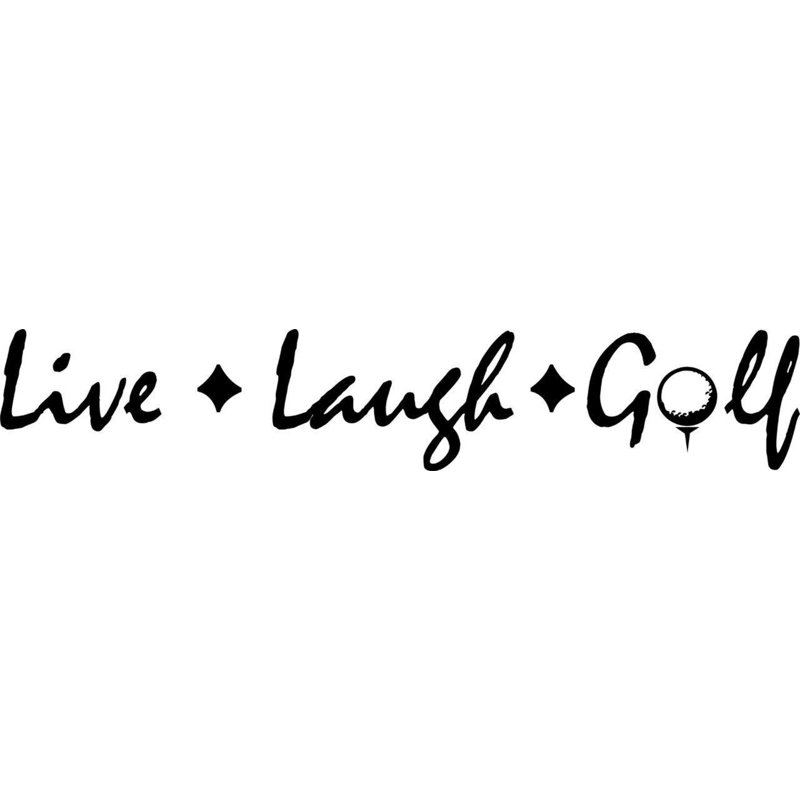 Adhésif décoratif golf de rire live