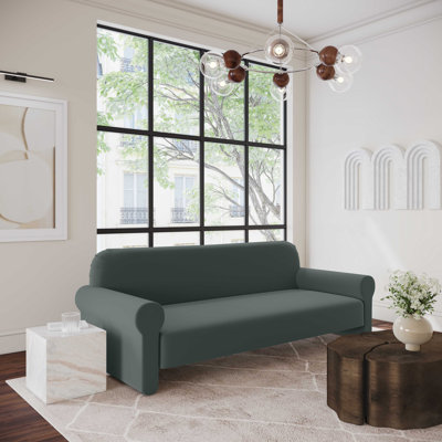 Canapé en velours 84 pouces Teel Furniture Keelee