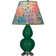 Petite lampe d'appoint à double gourde