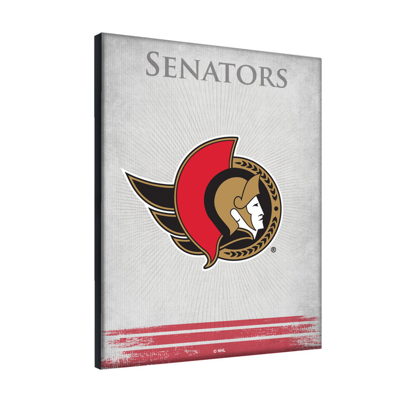 « NHL », impression sur toile, H 24 cm x l 32 cm, Ottawa Senators