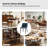  Kanalu 18.5"W Modern Dining Chair Set with Solid Wood Legs Set of 4-486585617-486585622
