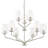 Celino Nine-Light Chandelier with Clear Glass-265313845