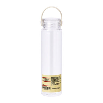 Tasse en plastique transparente pour étudiant