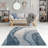 Abstract Wave Area Rug-317329795