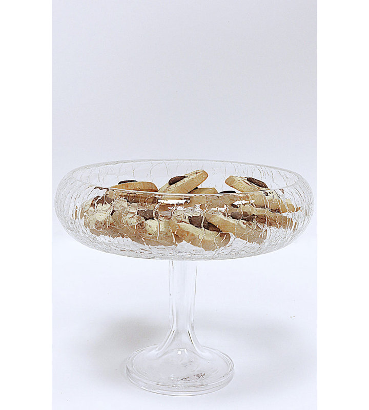 Liscio Ottico - Round Stemmed Salad Bowl