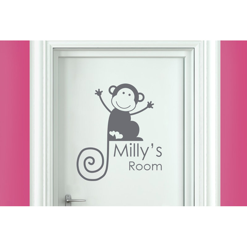 Animals Wall Decal, Grey