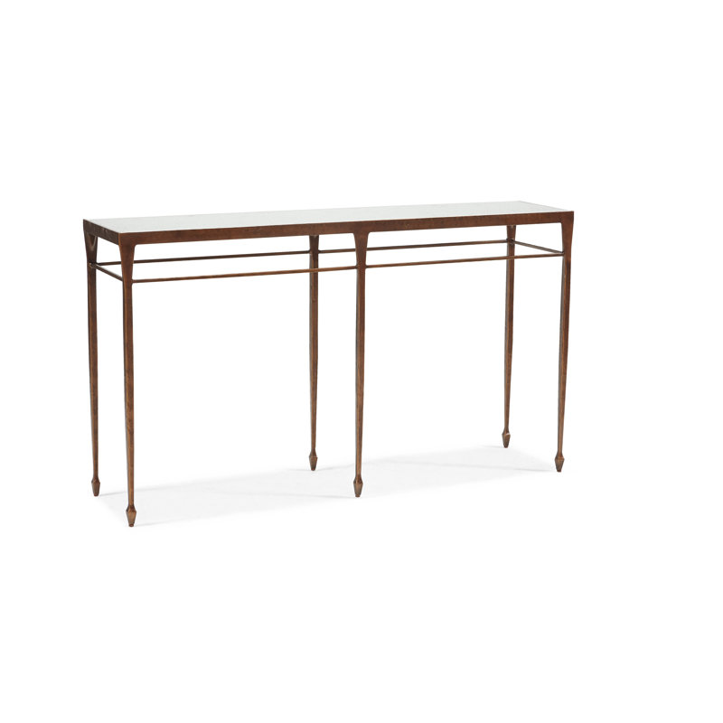 Calvert 60'' W Glass Console Table