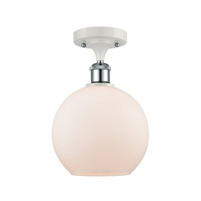 Plafonnier semi-encastré 1 lumière 8 po Cindi
