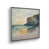 Cadre flottant en chrome poli