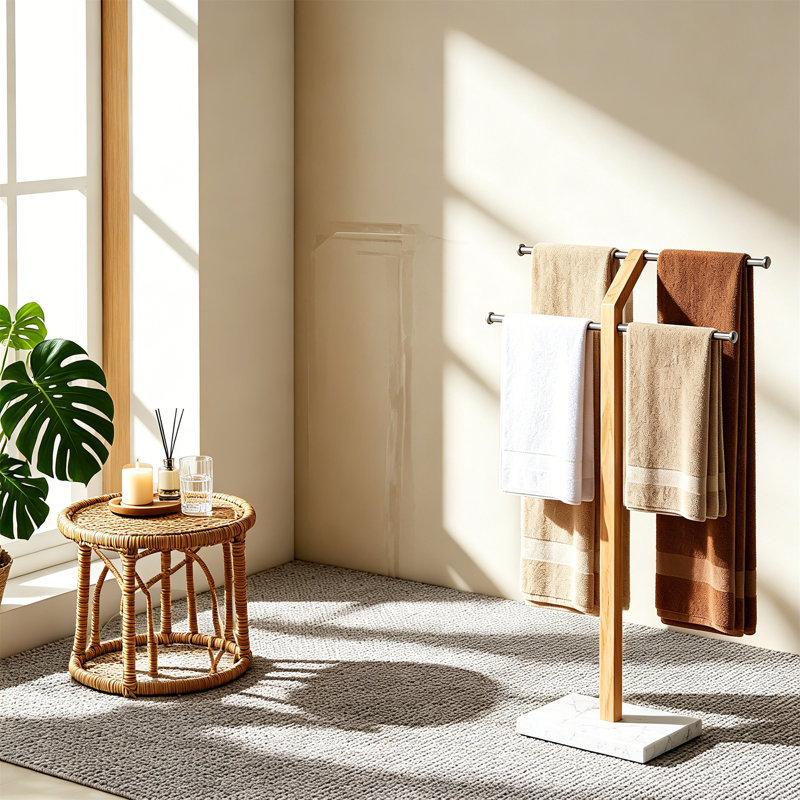 53.4 cm L Towel Rack